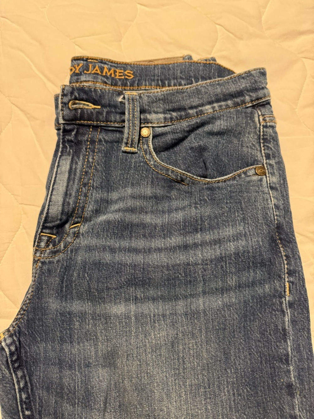 Men’s Cody James Dark Wash bootcut Jeans - Picture 2 of 5